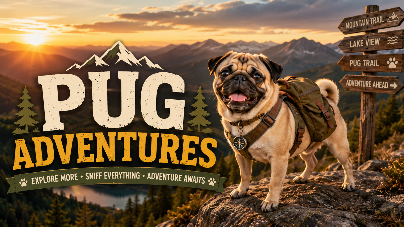 Pug Adventures