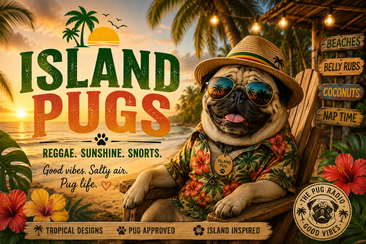 Pug Island Vibes