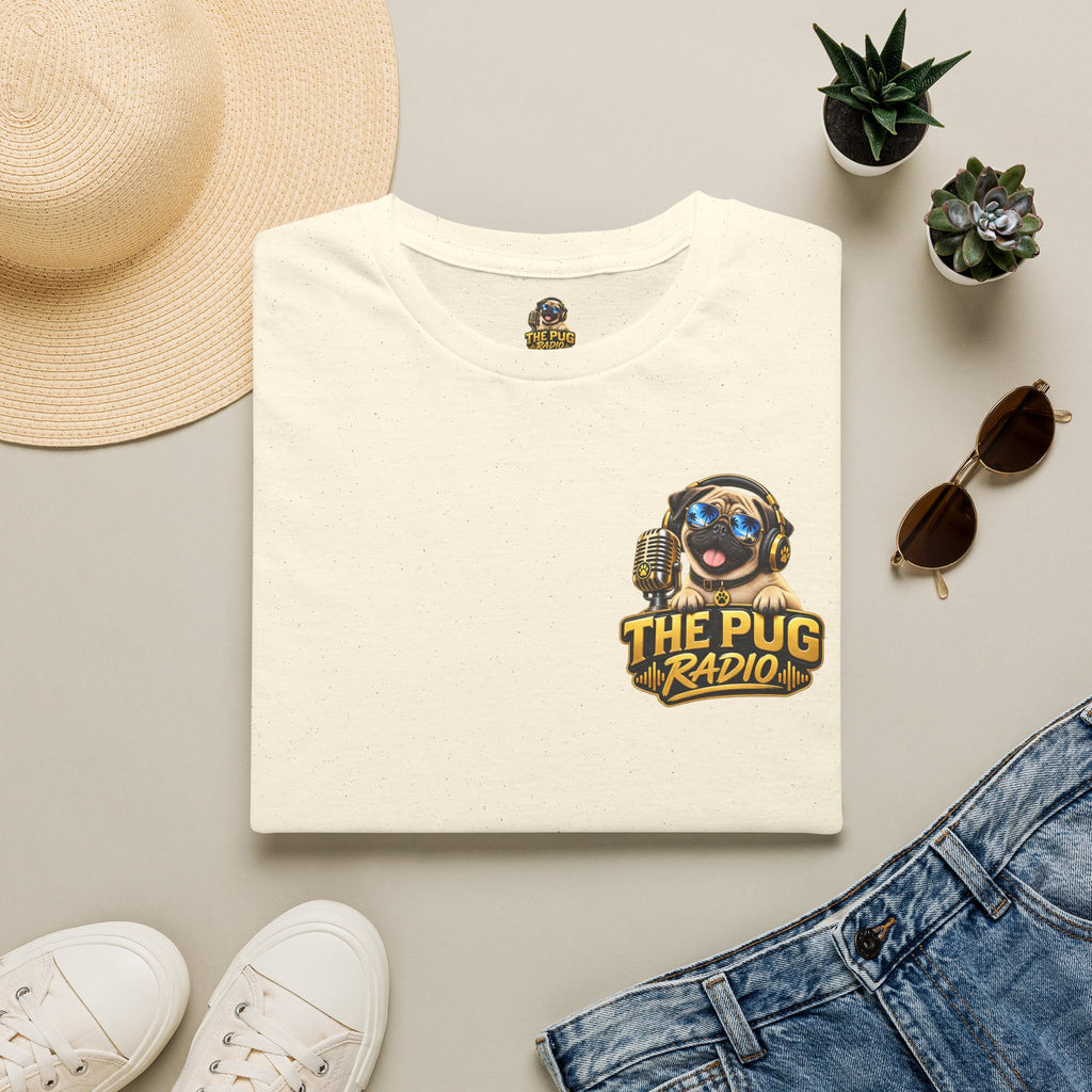 The Pug Radio — Music for Pug People Official T-Shirt