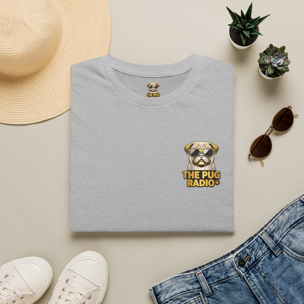 Island Pug State of Mind | Tropical Pug Beach T-Shirt for Dog Lovers