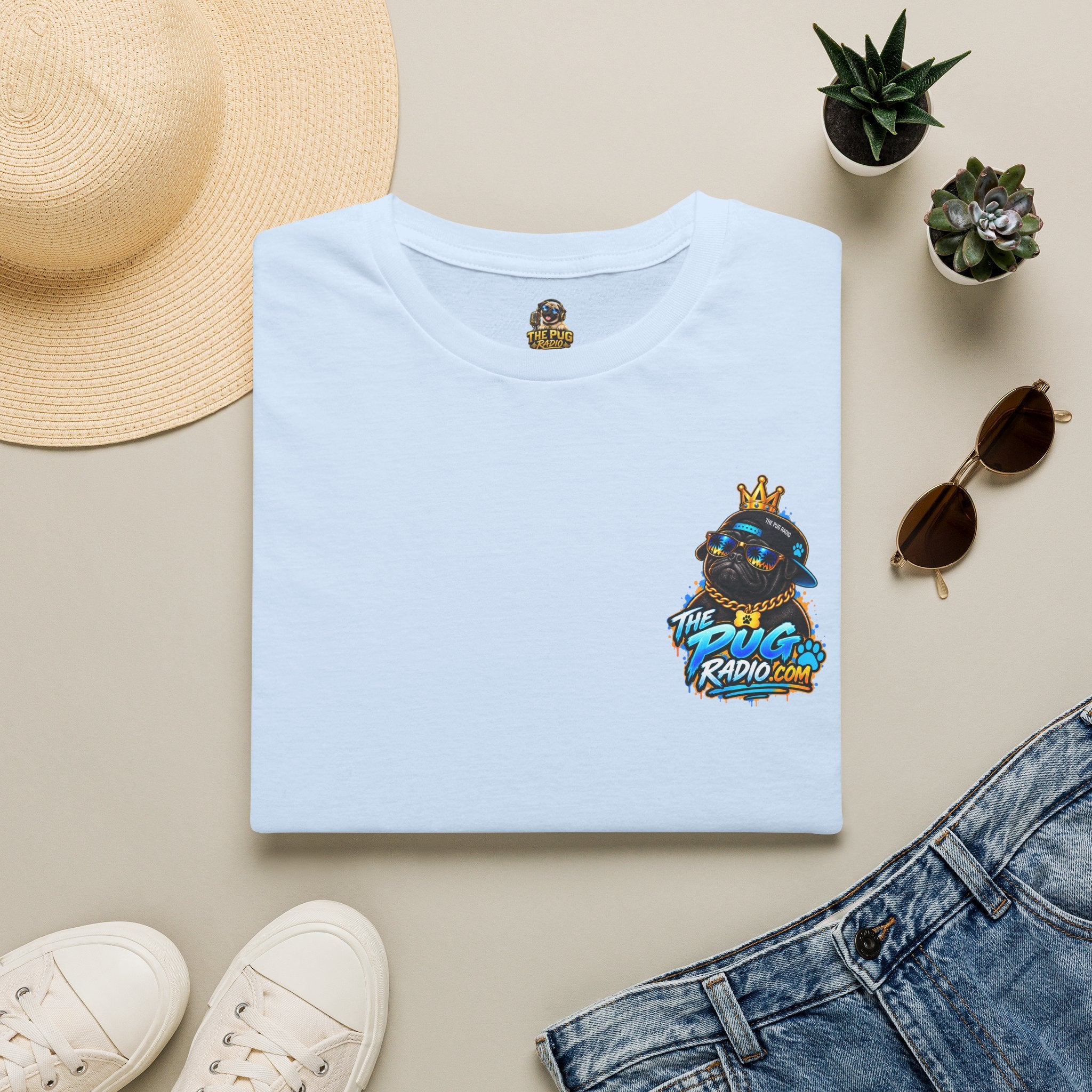 The Thug Pug T-Shirt — Tiny Dog, Big Attitude | The Pug Radio