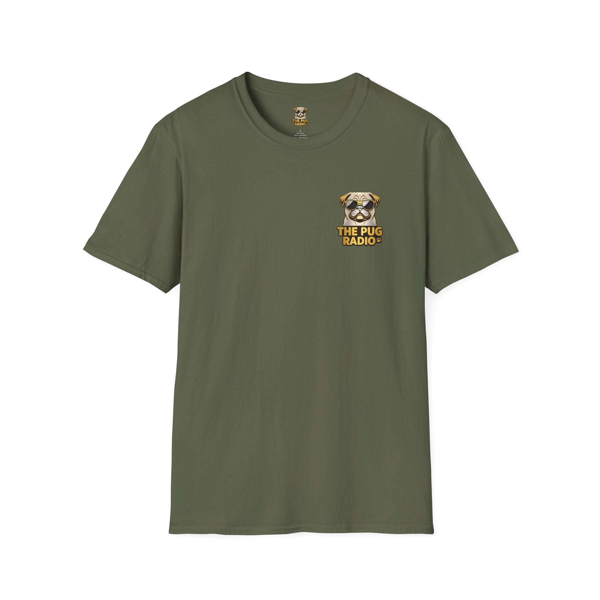 Stars, Stripes & Snorts Pug T-Shirt | Patriotic Dog Tee