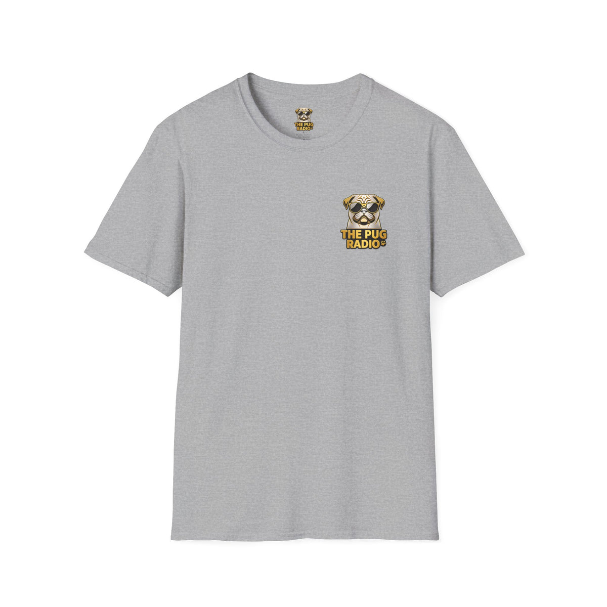 Island Pug State of Mind | Tropical Pug Beach T-Shirt for Dog Lovers