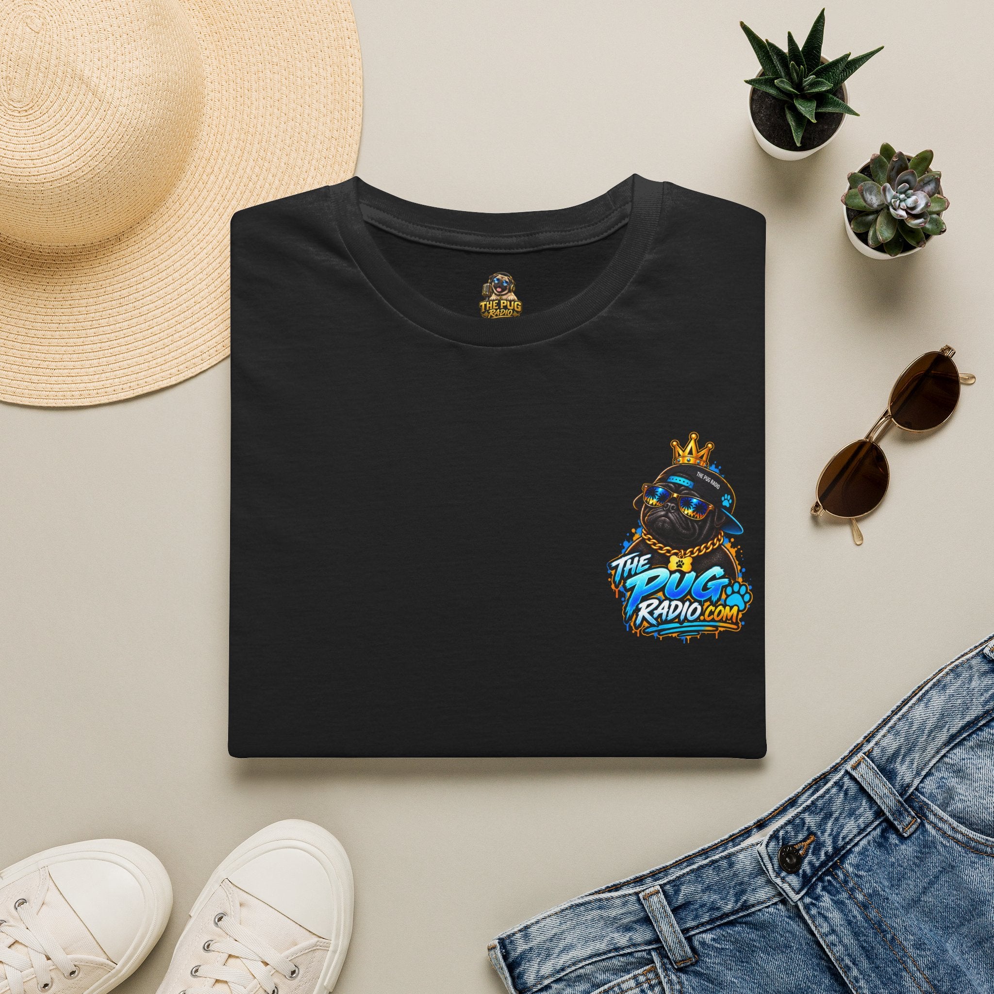 The Thug Pug T-Shirt — Tiny Dog, Big Attitude | The Pug Radio