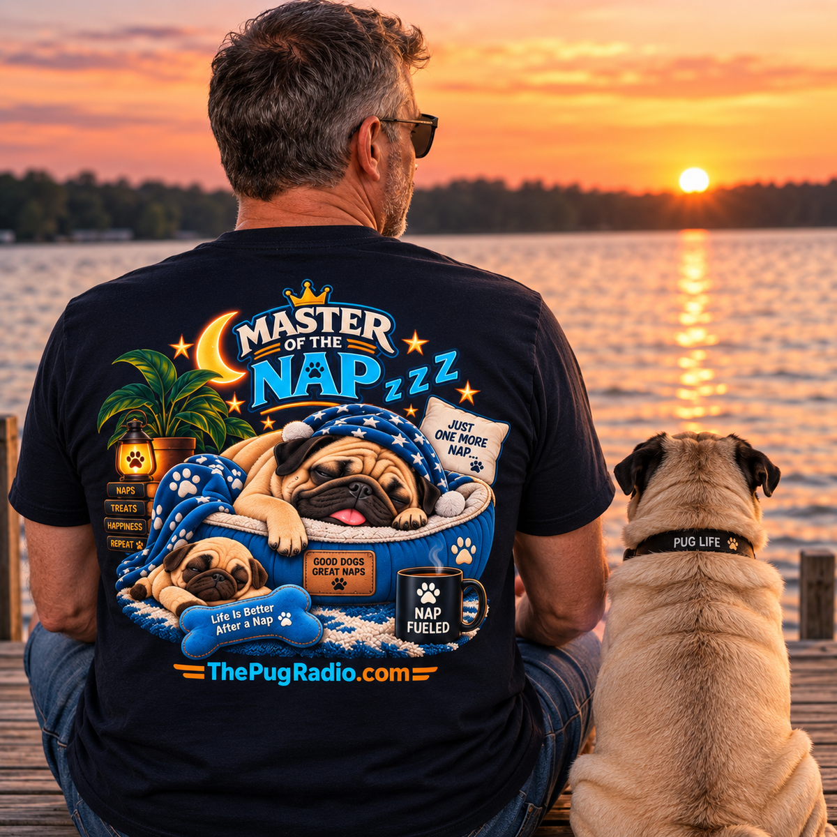 Master of the Nap | Official Nap Club Member T-Shirt