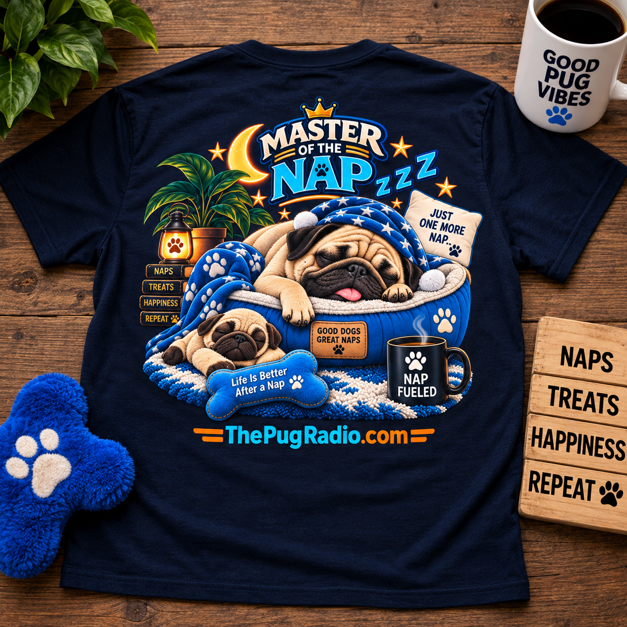 Master of the Nap | Official Nap Club Member T-Shirt