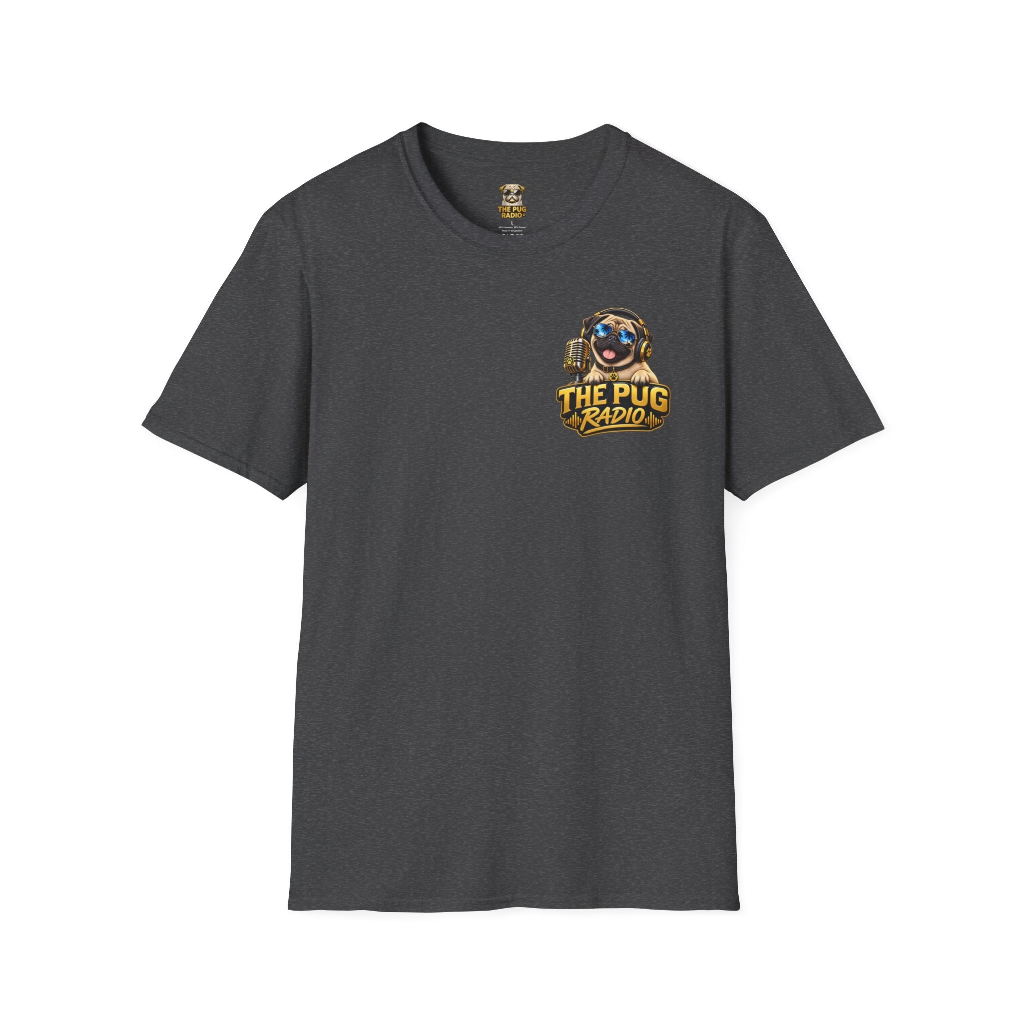 Cosmic Waddle | Astronaut Pug Space Adventure T-Shirt 🐾🚀