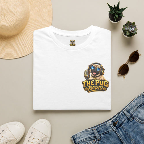 Cosmic Waddle | Astronaut Pug Space Adventure T-Shirt 🐾🚀