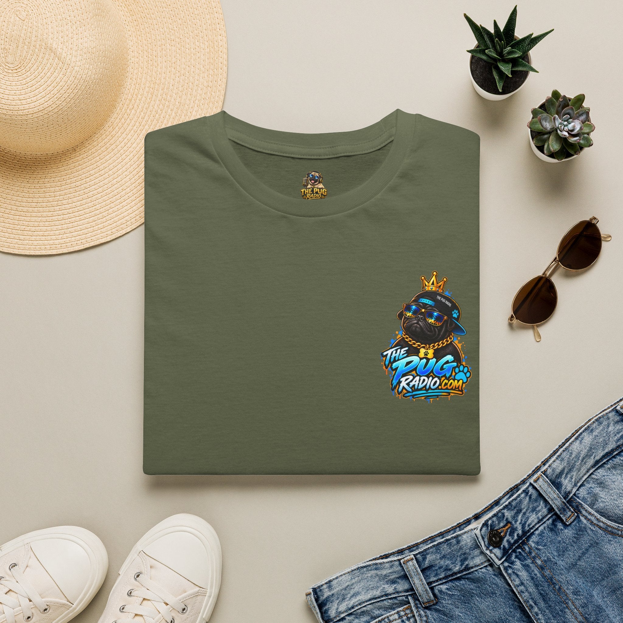 The Thug Pug T-Shirt — Tiny Dog, Big Attitude | The Pug Radio