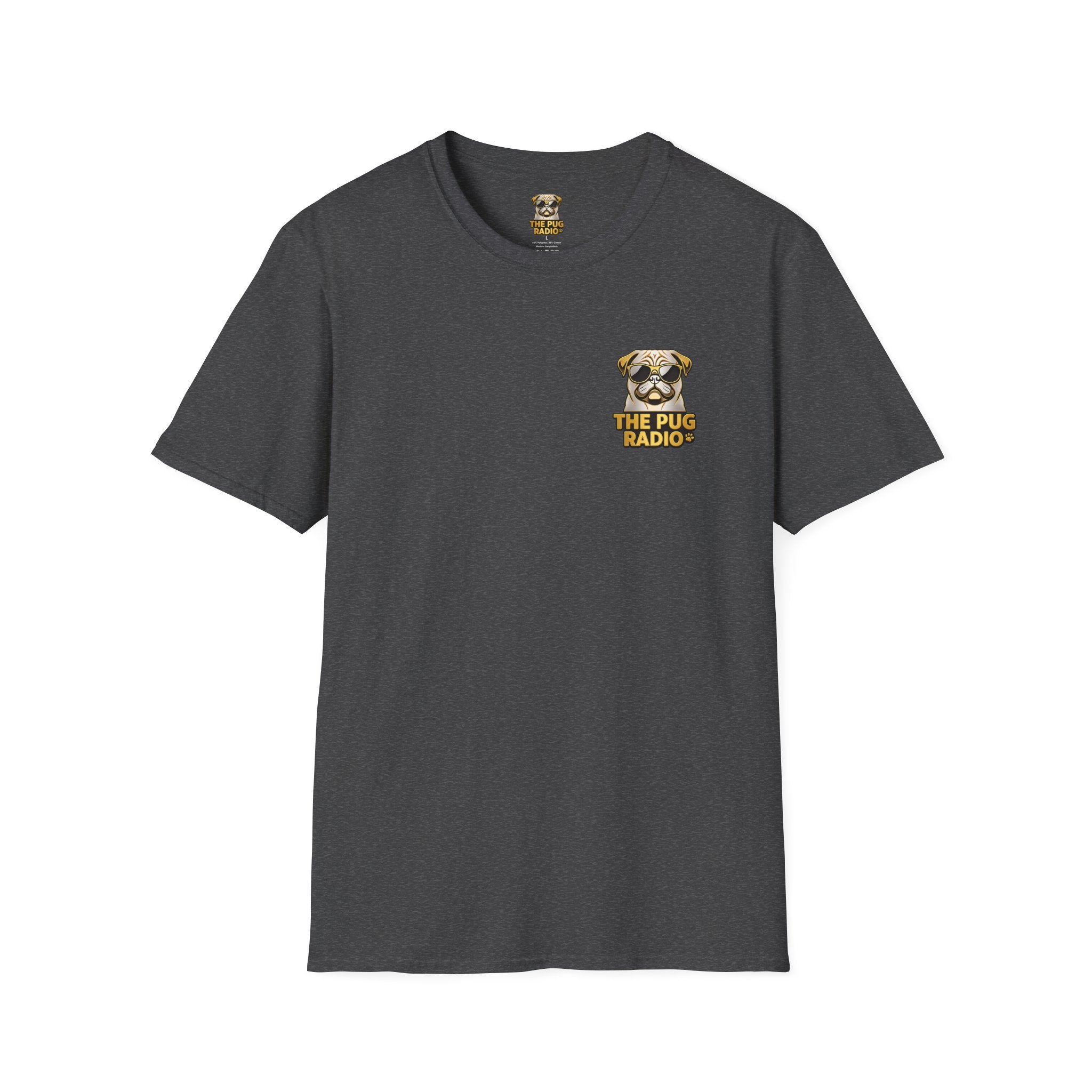 Island Pug State of Mind | Tropical Pug Beach T-Shirt for Dog Lovers