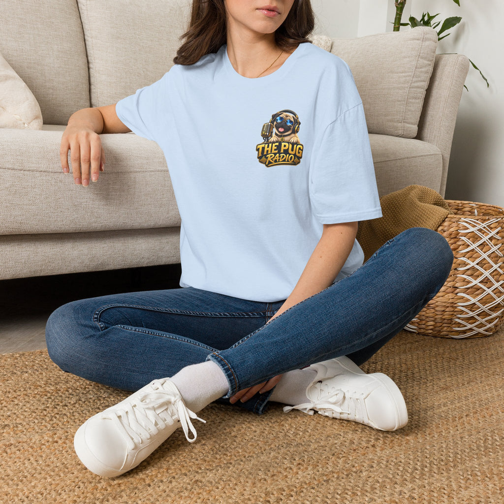 Cosmic Waddle | Astronaut Pug Space Adventure T-Shirt 🐾🚀